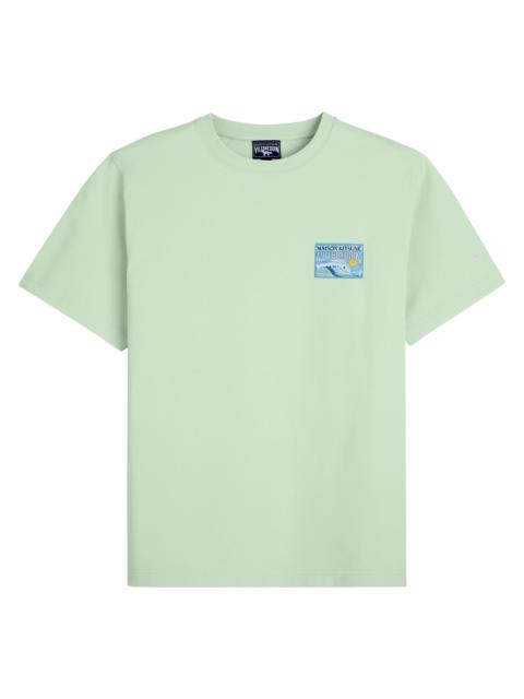 Vilebrequin Unisex Cotton T-Shirt Wave - Vilebrequin x Maison Kitsuné