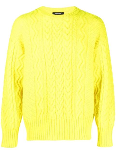 UNDERCOVER cable-knit jumper