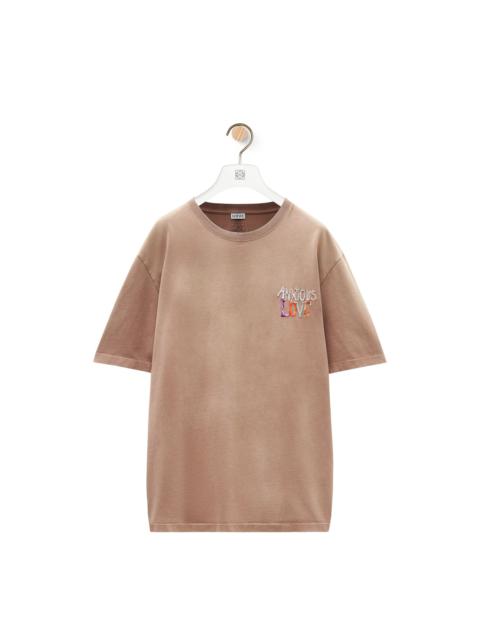 Loewe Loose fit T-shirt in cotton