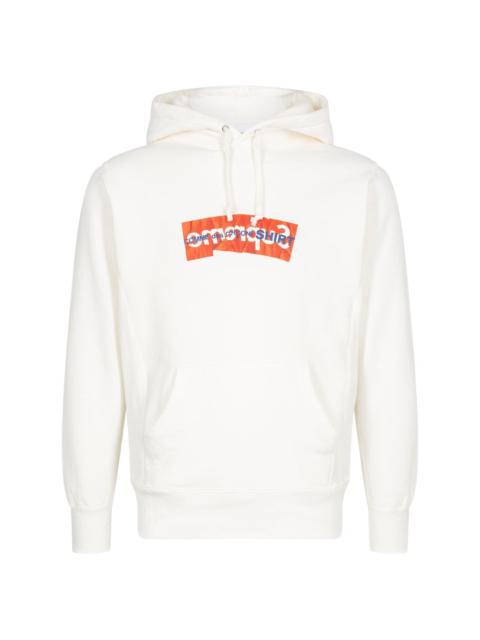 x Commes Des Garçons logo-print hoodie