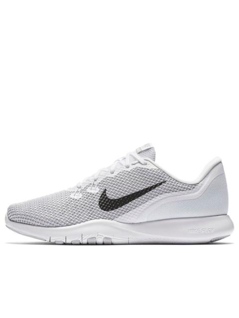 Nike (WMNS) Nike Flex Trainer 7 Low-Top White/Grey 898479-100