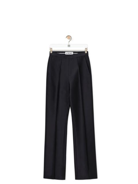 Loewe Bootleg trousers in silk