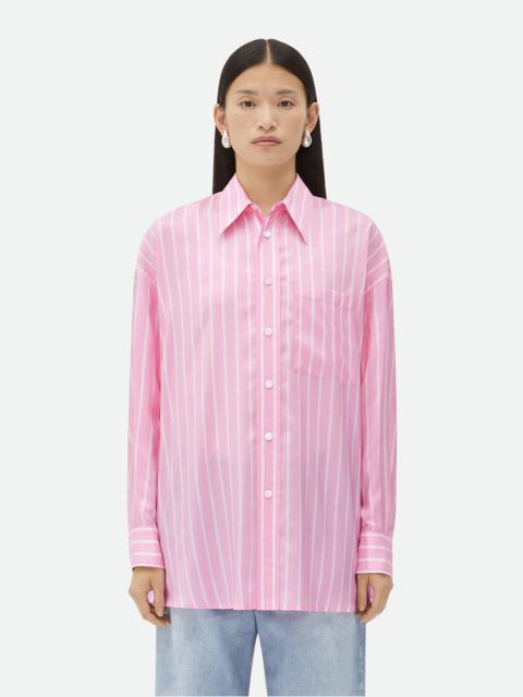 Bottega Veneta Silk Striped Shirt