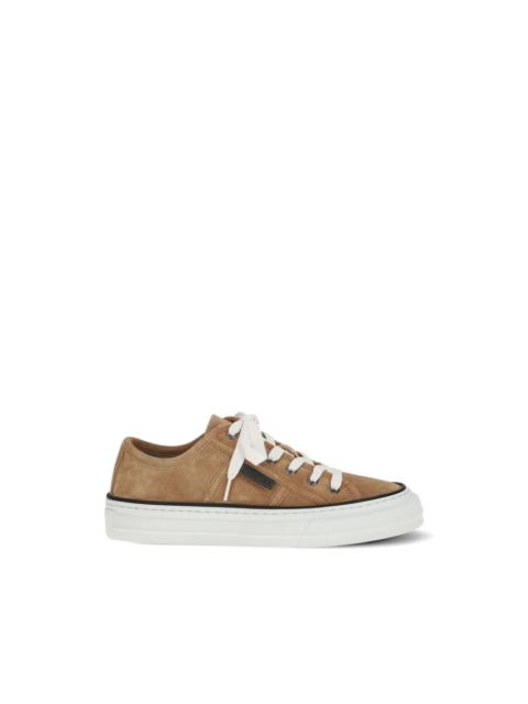 Brunello Cucinelli lace-up leather sneakers