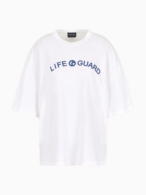 Cotton and silk jersey crew-neck T-shirt