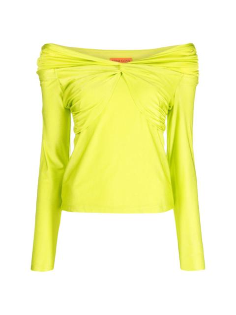 STINE GOYA Yuna off-shoulder blouse