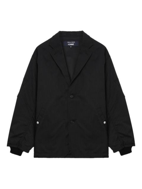 Comme des Garçons Homme pinstripe three-button jacket