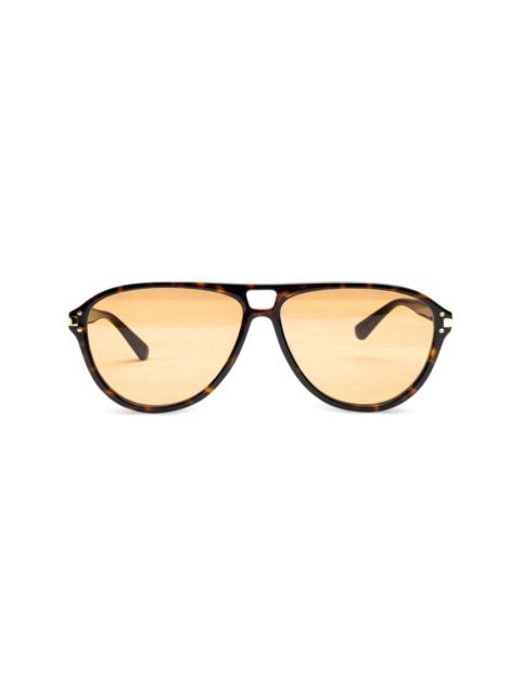 Aviator Logo "Brown" sunglasses