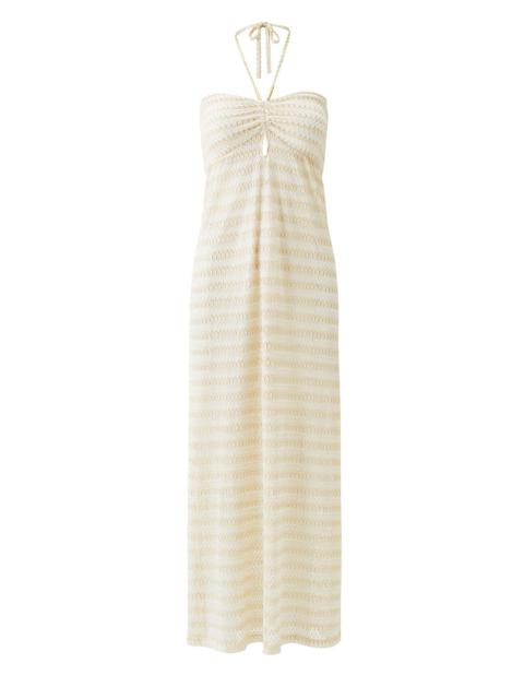 MELISSA ODABASH MILA GOLD DRESS