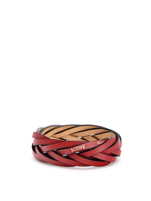 Loewe Braided bangle in classic calfskin