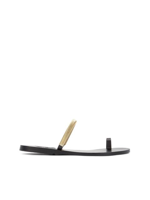 ANCIENT GREEK SANDALS Konaki chain-embellished sandals