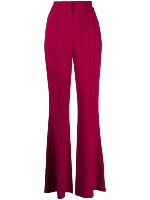 ELIE SAAB Cady mid-rise flared trousers