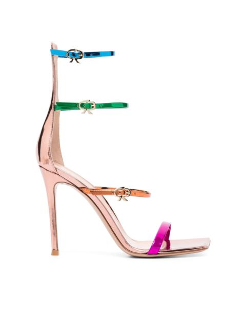 Ribbon Uptown 105mm strappy sandals