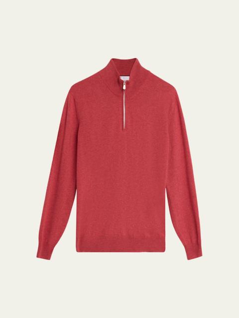 Brunello Cucinelli Men's Cashmere Turtleneck Sweater