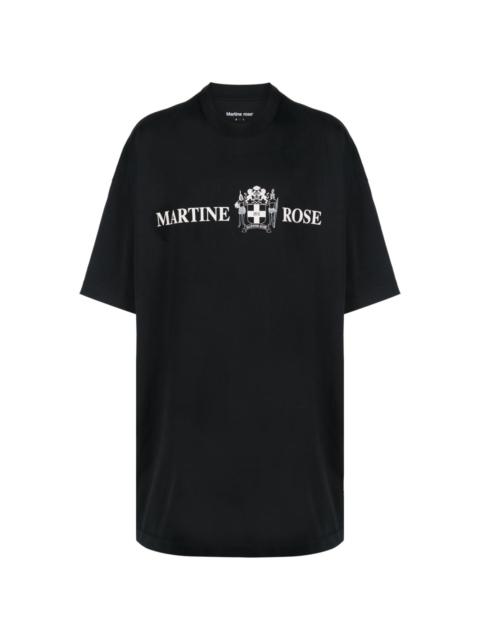 Martine Rose Quiet Riot Logo Print T-Shirt Color: White Condition