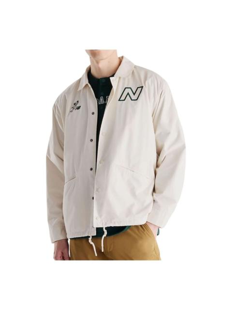 New Balance New Balance x Shohei Coach Jacket Asia Sizing 'Linen' MJ62W831LIN