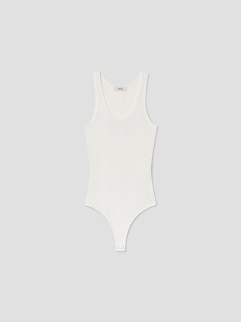AGOLDE MARIA BODYSUIT IN WHITE