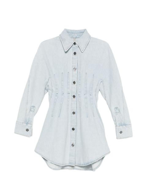 Givenchy buttoned midi denim dress