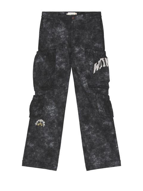 HONOR THE GIFT Twill Cargo Wide Leg