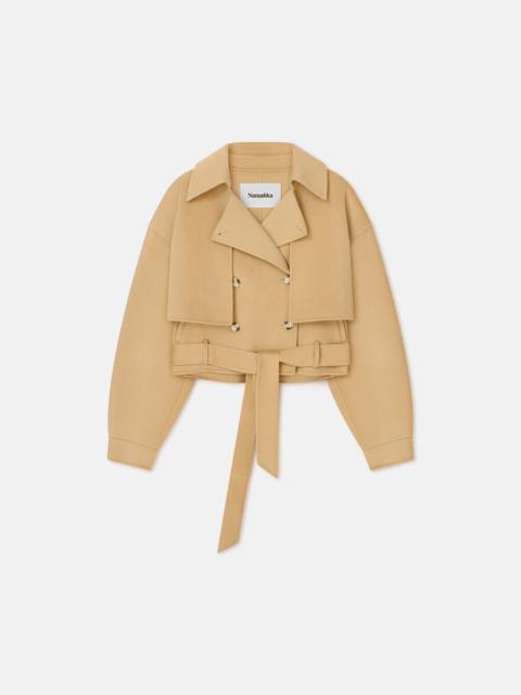 Nanushka Wool And Silk-Blend Jacket