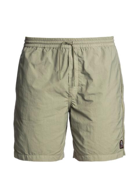 PARAJUMPERS logo-patch swim shorts