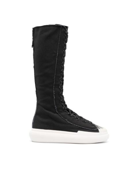 Nizza distressed boot sneakers