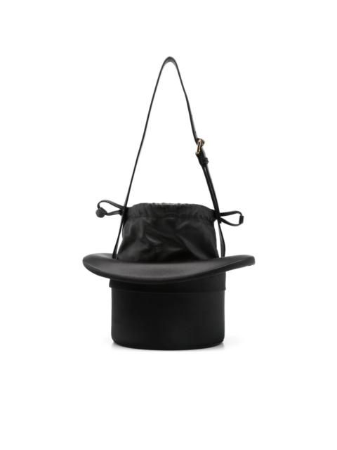 Moschino mini hat-shaped shoulder bag