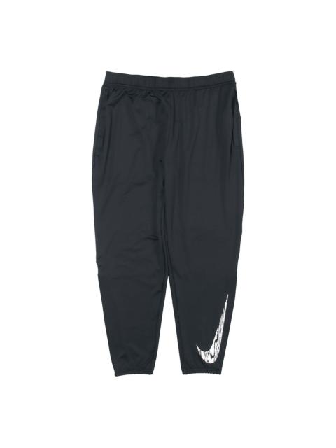 Nike Nike Essential Wild Quick-drying Print Knit Running Sports Pants Black DA0165-010