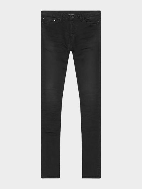 John Elliott Men's The Cast 2 Slim-Fit Whiskered Jeans