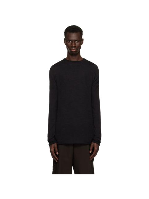 Black Layered Sweater