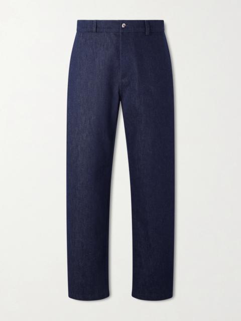 DE BONNE FACTURE Balloon Tapered Denim Trousers