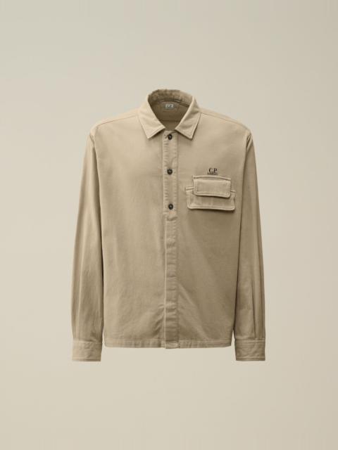 C.P. Company Armored Stretch Satin Buttoned Shirt