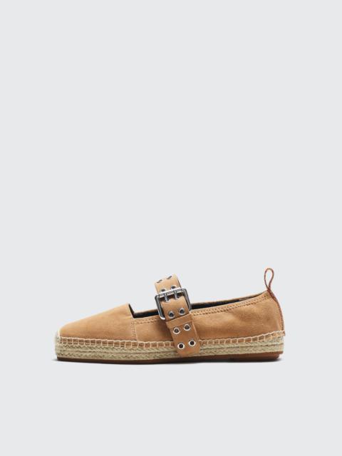 rag & bone Anteros Espadrille - Suede
Buckled Flat