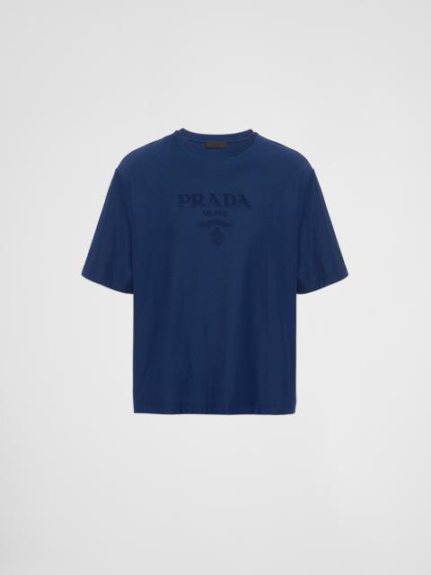 Technical cotton T-shirt