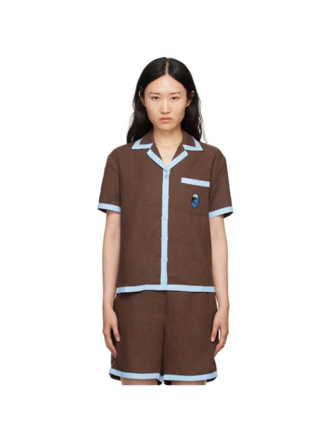 SLEEPER Brown Garrick Shirt
