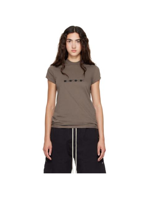 Rick Owens DRKSHDW Taupe Tower Small Level T-shirt