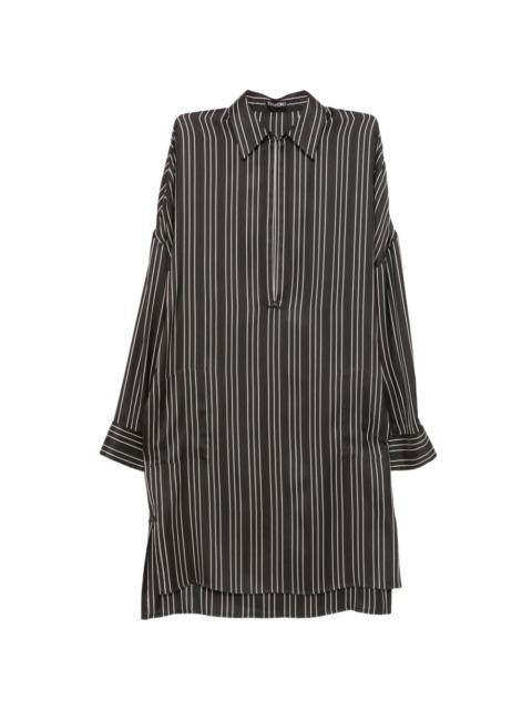 TOM FORD striped v-neck dress