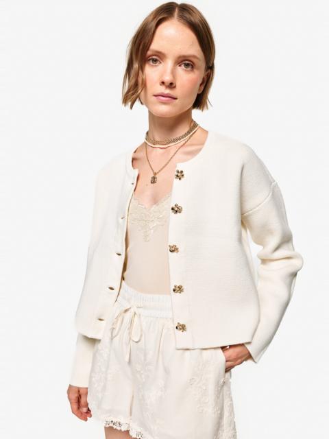 CAMI NYC HARA CARDIGAN CREAM