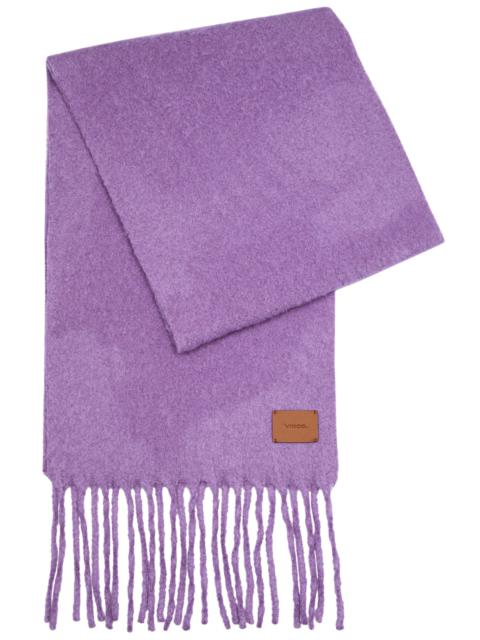 Vince Fringed alpaca-blend scarf