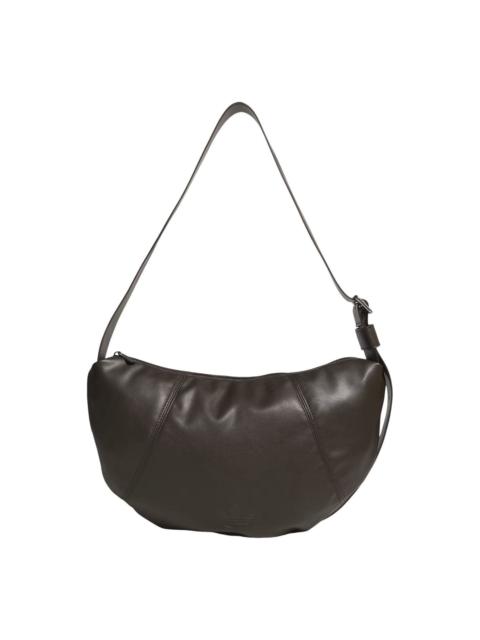 adidas (WMNS) adidas Sporty Hobo Bag 'Dark Brown' KQ5551
