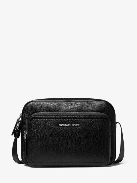 MICHAEL KORS Cooper Pebbled Leather Utility Crossbody Bag