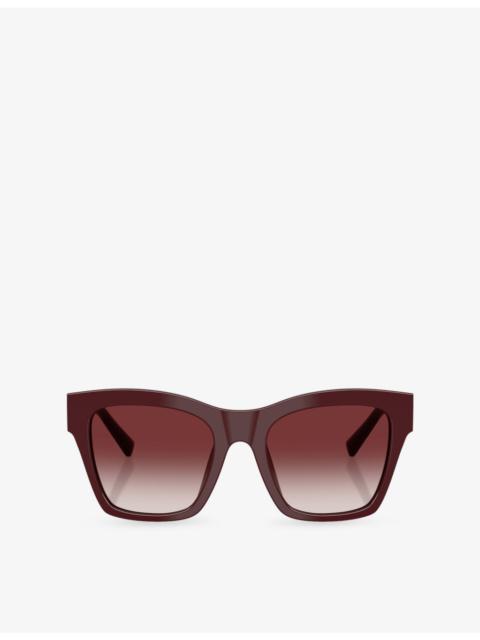 Dolce & Gabbana DG4512 Square-Frame Acetate Sunglasses