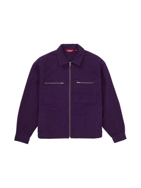 Supreme Supreme Moleskin Work Jacket (SS25) Purple