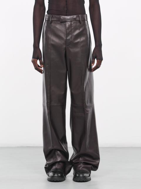 Gaspar Flared Leather Trousers