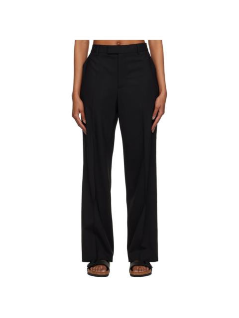 6397 Black Oversized Trousers