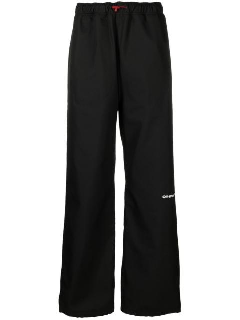 Off-White logo-print track pants