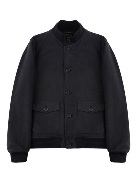 SLOWEAR button-up bomber jacket