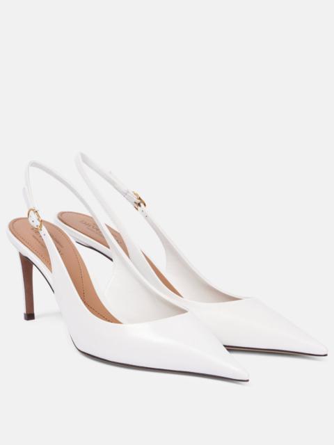 Dolce & Gabbana Leather slingback pumps