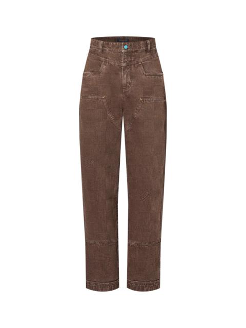 Louis Vuitton Damier Workwear Denim Pants