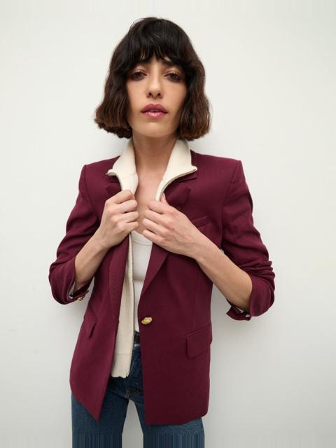 VERONICA BEARD BATTISTA LINEN DICKEY JACKET